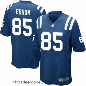 Irresistible Nike Indianapolis Colts 85 Eric Ebron Game Royal Blue Team Color NFL Jersey