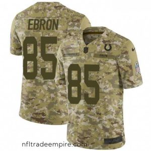 Magnificent Nike Indianapolis Colts 85 Eric Ebron Limited Camo 2018 Salute to Service NFL Jersey