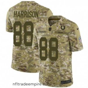 Charming Nike Indianapolis Colts 88 Marvin Harrison Limited Camo 2018 Salute to Service NFL Jersey
