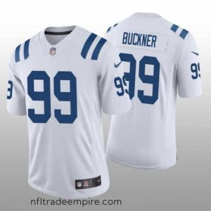 Charming Nike Indianapolis Colts 99 Deforest Buckner White Vapor Limited Stitched NFL Jersey