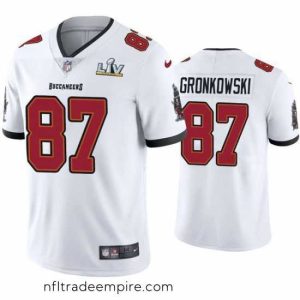 Enchanting Rob Gronkowski Buccaneers White Super Bowl Lv Vapor Limited Jersey