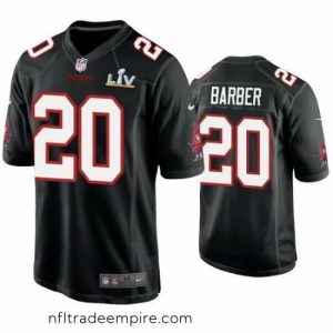 Superb Ronde Barber Buccaneers Black Super Bowl Lv Game Fashion Jersey