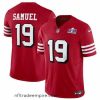 Charming San Francisco 49ers 19 Deebo Samuel New Red 2023 F.U.S.E  Vapor Untouchable Limited Stitched Football 2024 Super Bowl LVIII Jersey