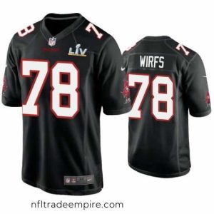 Irresistible Tristan Wirfs Buccaneers Black Super Bowl Lv Game Fashion Jersey