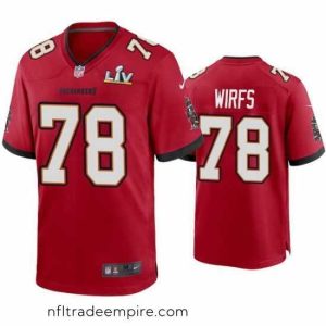 Enchanting Tristan Wirfs Buccaneers Red Super Bowl Lv Game Jersey