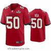Gorgeous Vita Vea Buccaneers Red Super Bowl Lv Game Jersey