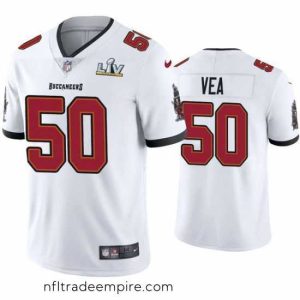 Irresistible Vita Vea Buccaneers White Super Bowl Lv Vapor Limited Jersey