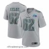 Charming Toddler Philadelphia Eagles 62 Jason Kelce Grey Super Bowl LVII Patch Atmosphere Fashion Stitched Game Jersey