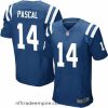 Superb Zach Pascal Elite Home Jersey 14 Football Indianapolis Colts Royal Blue