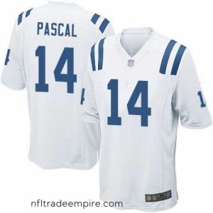 Stunning Zach Pascal Game Road Jersey 14 Football Indianapolis Colts White
