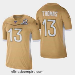 Magnificent Men's New Orleans Saints #13 Michael Thomas 2020 NFC Pro Bowl Game Jersey