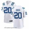 Superb Men's Nike Indianapolis Colts Nick Cross #20 White F.U.S.E Stitched NFL Jersey