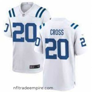Superb Men's Nike Indianapolis Colts Nick Cross #20 White F.U.S.E Stitched NFL Jersey
