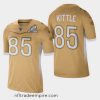Delightful Men's San Francisco 49ers #85 George Kittle 2020 NFC Pro Bowl Game Jersey