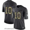 Alluring Nike Colts #10 Donte Moncrief Black Mens Stitched NFL Limited 2016 Salute to Service Jersey