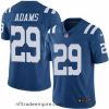 Superb Nike Colts #29 Mike Adams Royal Blue Mens Stitched NFL Limited Rush Jersey