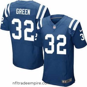 Exquisite Nike Colts #32 T J  Green Royal Blue Team Color Mens Stitched NFL Elite Jersey