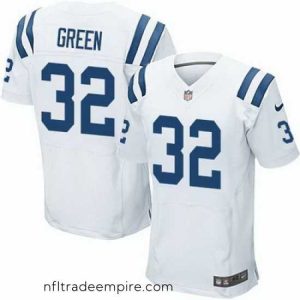 Magnificent Nike Colts #32 T J  Green White Mens Stitched NFL Elite Jersey
