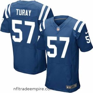 Charming Nike Colts #57 Kemoko Turay Royal Blue Team Color Mens Stitched NFL Elite Jersey