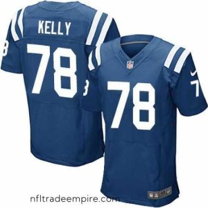 Delightful Nike Colts #78 Ryan Kelly Royal Blue Team Color Mens Stitched NFL Elite Jersey