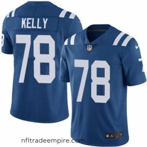 Delightful Nike Colts #78 Ryan Kelly Royal Blue Team Color Mens Stitched NFL Vapor Untouchable Limited Jersey