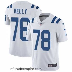 Enchanting Nike Colts #78 Ryan Kelly White Mens Stitched NFL Vapor Untouchable Limited Jersey