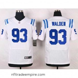 Exquisite Nike Colts #93 Erik Walden White Mens Stitched NFL Elite Jersey