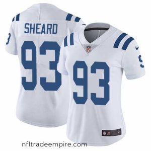 Charming Nike Colts #93 Jabaal Sheard White Womens Stitched NFL Vapor Untouchable Limited Jersey
