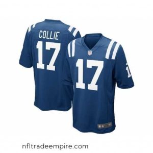 Gorgeous Nike Indianapolis Colts 17 Austin Collie blue Game NFL Jersey