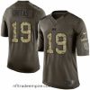 Superb Nike Indianapolis Colts #19 Johnny Unitas Green 27 27s Stitched NFL Limited Salute To Service Jersey