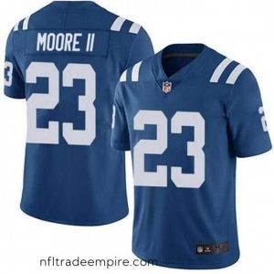 Enchanting Nike Indianapolis Colts 23 Kenny Moore II Royal Vapor Untouchable Limited Jersey