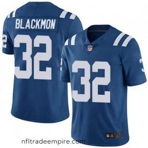 Enchanting Nike Indianapolis Colts 32 Julian Blackmon Royal Vapor Untouchable Limited Jersey