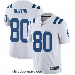 Enchanting Nike Indianapolis Colts 80 Trey Burton White Vapor Untouchable Limited Jersey