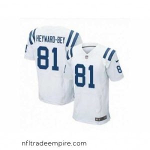 Delightful Nike Indianapolis Colts 81 Darrius Heyward-bey white Elite NFL Jersey
