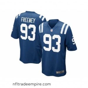 Exquisite Nike Indianapolis Colts 93 Dwight Freeney blue Game NFL Jersey