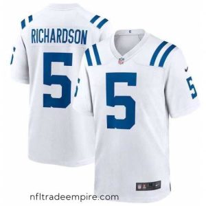 Delightful Nike Indianapolis Colts Anthony Richardson #5 White Vapor Untouchable Limited Stitched NFL Jersey