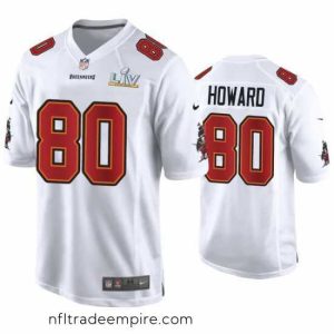 Exquisite O.J. Howard Buccaneers White Super Bowl Lv Game Fashion Jersey