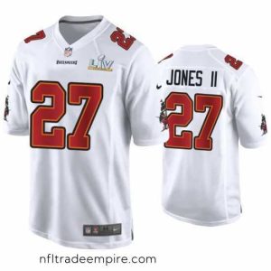 Exquisite Ronald Jones Ii Buccaneers White Super Bowl Lv Game Fashion Jersey