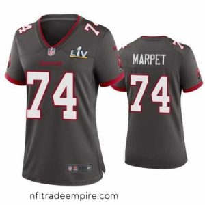 Delightful Ali Marpet Buccaneers Pewter Super Bowl Lv Game Jersey