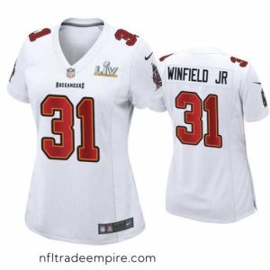 Exquisite Antoine Winfield Jr. Buccaneers White Super Bowl Lv Game Fashion Jersey