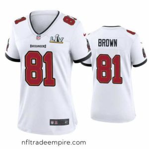Enchanting Antonio Brown Buccaneers White Super Bowl Lv Game Jersey