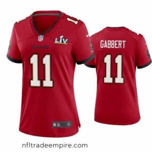 Gorgeous Blaine Gabbert Buccaneers Red Super Bowl Lv Game Jersey