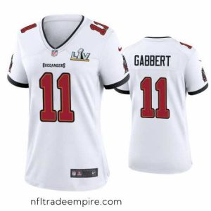Magnificent Blaine Gabbert Buccaneers White Super Bowl Lv Game Jersey