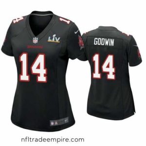 Gorgeous Chris Godwin Buccaneers Black Super Bowl Lv Game Fashion Jersey