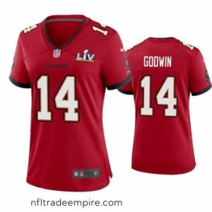 Superb Chris Godwin Buccaneers Red Super Bowl Lv Game Jersey