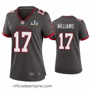 Delightful Doug Williams Buccaneers Pewter Super Bowl Lv Game Jersey