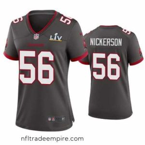 Enchanting Hardy Nickerson Buccaneers Pewter Super Bowl Lv Game Jersey