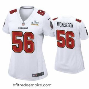 Enchanting Hardy Nickerson Buccaneers White Super Bowl Lv Game Fashion Jersey