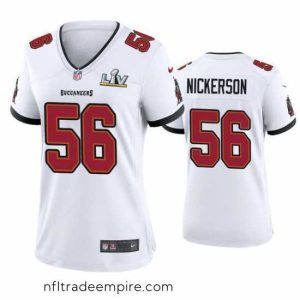 Irresistible Hardy Nickerson Buccaneers White Super Bowl Lv Game Jersey