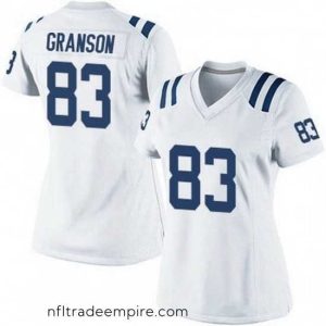 Magnificent Indianapolis 83 Indianapolis Colts Kylen Granson White Jersey